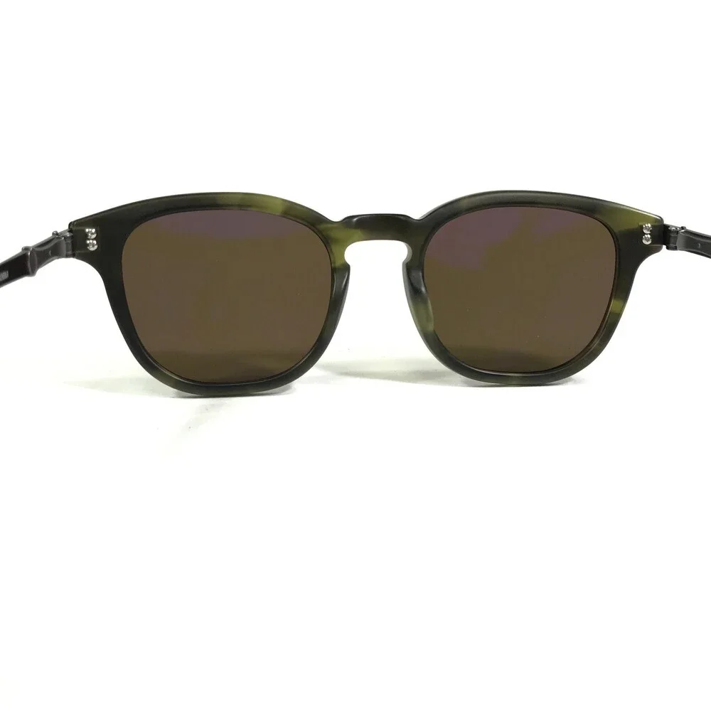 Robert Marc Sunglasses 916 306M Gray Green Tortoise Frames with Brown Lenses